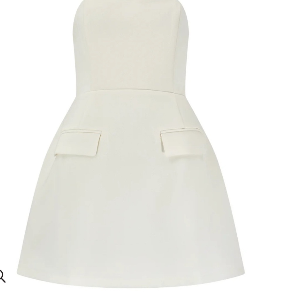 Odd Muse London - Strapless White Mini Dress